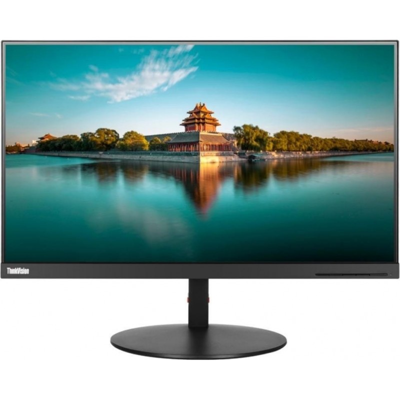 Brugte computerskærme - Lenovo P27H-10 27" LED-skærm med 2K-opløsning og IPS-panel (brugt)