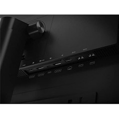 Brugte computerskærme - Lenovo P27H-20 27" IPS-skærm med 2K-opløsning, USB-C og USB-hub (brugt)