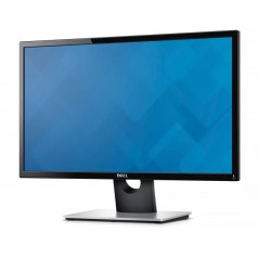 Brugte computerskærme - Dell 24-tommer SE2416H LED-skærm med IPS-panel (brugt)