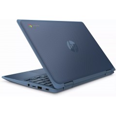 Brugt laptop 12" - HP Chromebook x360 11 G3 EE 11.6" Touch 4GB 32GB Blå (brugt med mærker skærm)