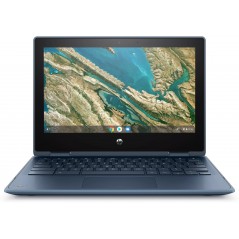 Brugt laptop 12" - HP Chromebook x360 11 G3 EE 11.6" Touch 4GB 32GB Blå (brugt med mærker skærm)