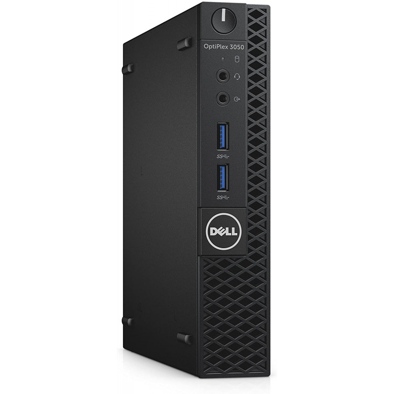 Brugt stationær computer - Dell OptiPlex 3050 Micro i3-6 8GB 128SSD med WiFi (brugt)