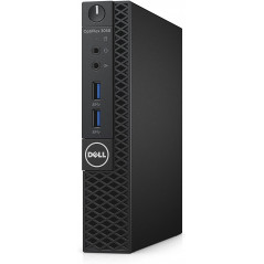 Brugt stationær computer - Dell OptiPlex 3050 Micro i3-6 8GB 128SSD med WiFi (brugt)