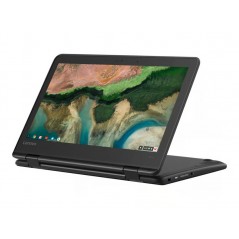 Brugt laptop 12" - Lenovo 300e 1st Gen Chromebook 11,6" QuadCore 4GB 32GB med Touch (brugt)