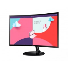 Computerskærm 25" eller større - Samsung S27C364EAU buet 27" LED-skærm med VA-panel (buet)