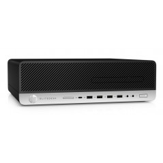 Brugt stationær computer - HP Elitedesk 800 G3 SFF i7 8GB 128SSD W10P (brugt)