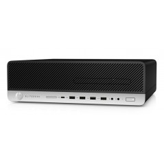 Brugt stationær computer - HP Elitedesk 800 G3 SFF i7 8GB 128SSD W10P (brugt)