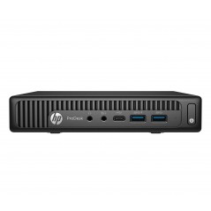 Brugt stationær computer - HP ProDesk 600 G2 Mini i5 8GB 128GB SSD Win10 Pro (brugt)