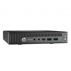 Brugt stationær computer - HP ProDesk 600 G2 Mini i5 8GB 128GB SSD Win10 Pro (brugt)