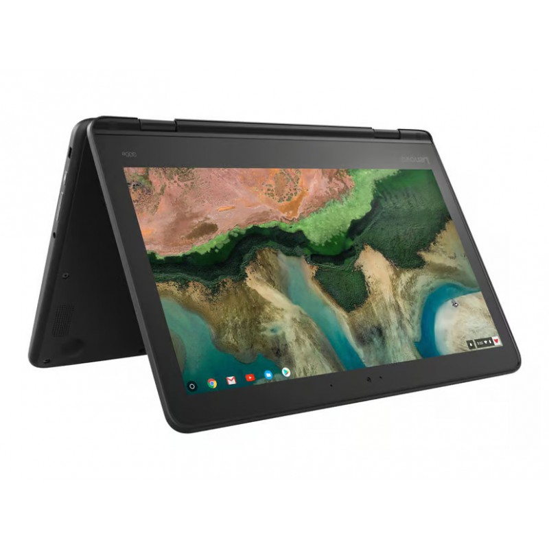 Brugt laptop 12" - Lenovo 300e 1st Gen Chromebook 11,6" QuadCore 4GB 32GB med Touch (brugt med mura)