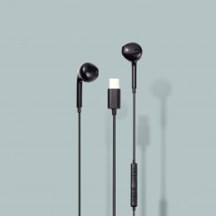 In-ear - Streetz semi-in-ear-hovedtelefoner og headset med USB-C