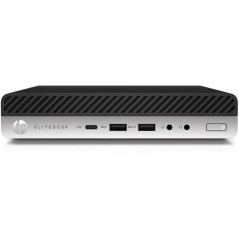 HP EliteDesk 705 G4 Mini Ryzen 3 8GB 256GB SSD Win10 Pro (brugt)