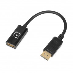 Skærmkabel & skærmadapter - iBOX DisplayPort til HDMI adapter med lyd