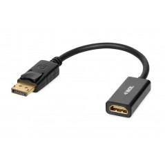 iBOX DisplayPort til HDMI adapter med lyd