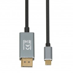 USB-C til DisplayPort-kabel 1,8 m (4k @60 Hz)