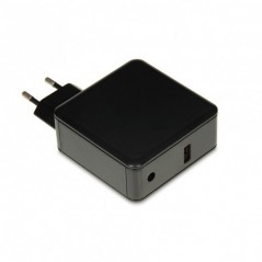 Universal computeroplader - 65 Watt universaloplader til bærbare computere (AC-adapter)