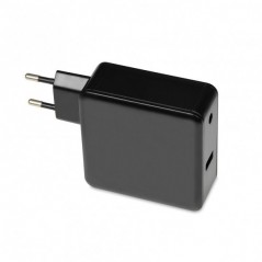 Universal computeroplader - 65 Watt universaloplader til bærbare computere (AC-adapter)