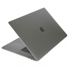 MacBook Pro Mid 2017 15" i7 16GB 512GB SSD med Touchbar Space Grey (brugt med mærker skærm)