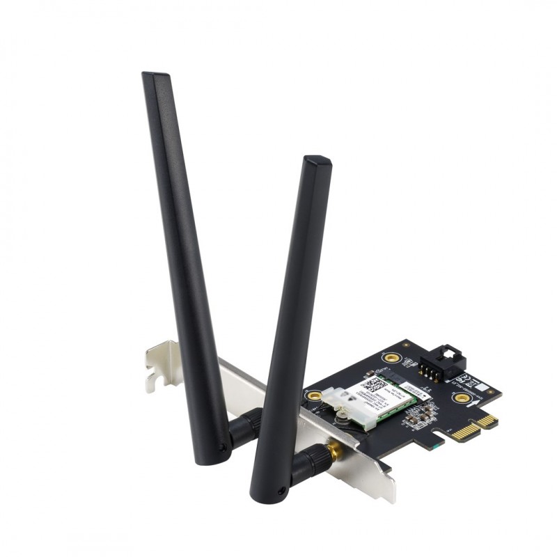 Trådløst netværkskort - Asus trådløst PCIe WiFi 6 netværkskort med Bluetooth 5.2