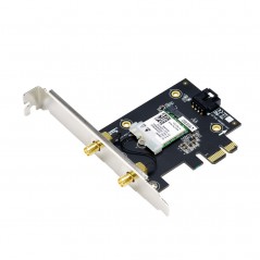 Trådløst netværkskort - Asus trådløst PCIe WiFi 6 netværkskort med Bluetooth 5.2