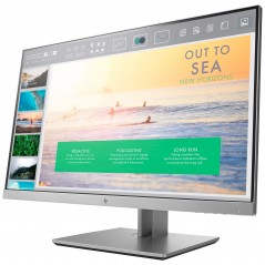 HP EliteDisplay E233 23" LED-skærm med IPS-panel (brugt med ridse)