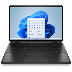 Bærbar computer med skærm på 16-17 tommer - HP Spectre x360 16-f2805no 16" 4K+ OLED i7-13 32GB 2TB SSD A370M Win 11