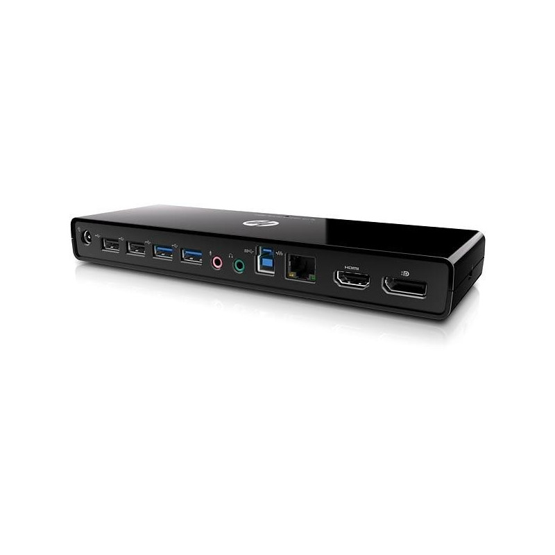 Dockingstation til computer - HP 3005Pr USB 3.0 universel dockingstation NO AC uden USB-kabel (brugt)