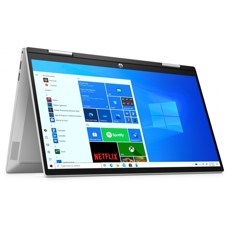 Bærbar computer med skærm på 14 og 15,6 tommer - HP Pavilion x360 14-dy0011no 14" Full HD i3 4GB 256GB SSD Windows 11