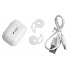 In-ear - Streetz TWS-114 True Wireless in-ear headset, hvid