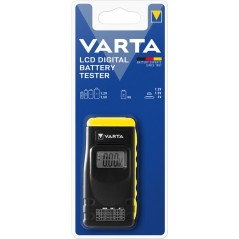 Batterier & batteri tester - VARTA digital batteritester med LCD