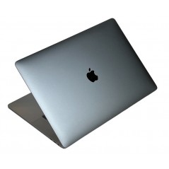 Brugt MacBook Pro - MacBook Pro 15-tum 2018 i7 16GB 512SSD Space Gray (brugt med små mærker skærm og skygger efter klistermærker)