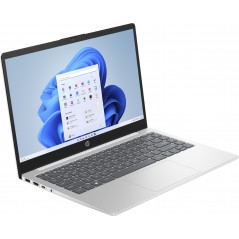 Bærbar computer med skærm på 14 og 15,6 tommer - HP 14-em0007no 14" Full HD Ryzen 3 8GB 512GB SSD Win 11 Diamond White demo