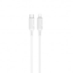 Dudao Lightning-kabel til USB-C 1 meter (20 Watt)