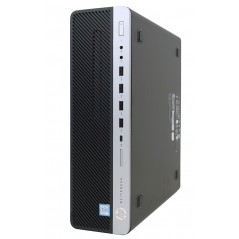 Brugt stationær computer - HP EliteDesk 800 G4 SFF i5 8GB 512GB SSD Win 11 Pro (brugt)