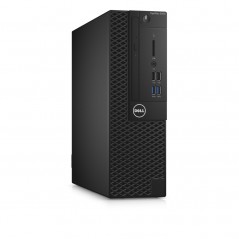 Brugt stationær computer - Dell OptiPlex 3050 SFF i5 (gen 7) 8GB 256SSD Windows 10 Pro (beg)