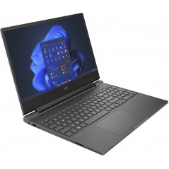 Bærbar computer med skærm på 14 og 15,6 tommer - HP Victus Gaming 15-fb0801no 15.6" Full HD Ryzen 5 8GB 256GB SSD Radeon RX 6500M 4GB Win 11 Mica silver demo