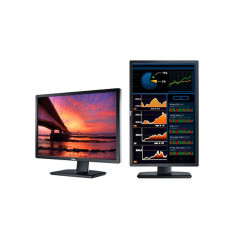 Brugte computerskærme - Dell 24" U2412mb LED-skærm med IPS-panel (brugt with small scratch)