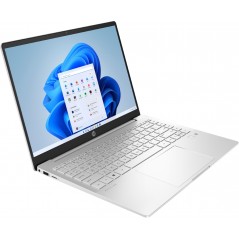 Bærbar computer med skærm på 14 og 15,6 tommer - HP Pavilion Plus 14-eh0036no 14" 2.8K OLED i7-12 16GB 512GB SSD Win 11 Natural Silver