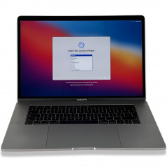 Brugt MacBook Pro - MacBook Pro 2017 15" i7 16GB 512GB SSD med Touchbar Space Grey (beg - läs not)