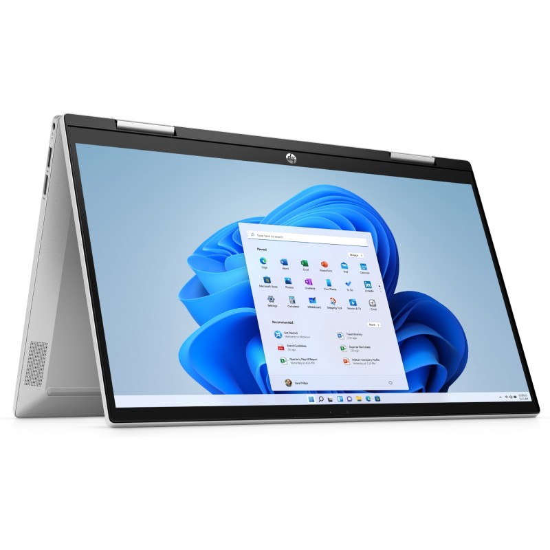 Bærbar computer med skærm på 14 og 15,6 tommer - HP Pavilion x360 14-dy0803no 14" Touch Full HD Intel 8GB 128GB SSD Windows 11 S Natural Silver