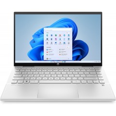 Bærbar computer med skærm på 14 og 15,6 tommer - HP Pavilion x360 14-dy0803no 14" Touch Full HD Intel 8GB 128GB SSD Windows 11 S Natural Silver