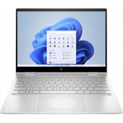 Bærbar computer med skærm på 11, 12 eller 13 tommer - HP ENVY x360 13-bf0960no 13.3" 2.8K OLED Touch i7-12 16GB 512GB SSD Win 11 Natural Silver