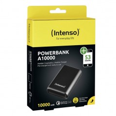 Portable batterier - Intenso A10000 powerbank USB-C/USB-A 10 000 mAh med hurtig opladning