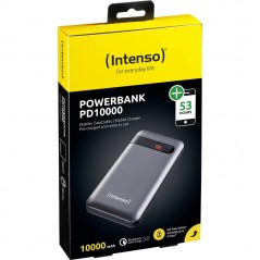 Portable batterier - Intenso PD10000 powerbank USB-C/USB-A 10.000 mAh med hurtig opladning