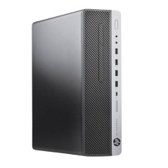 Brugt stationær computer - HP EliteDesk 800 G5 SFF i5-9 16GB 256GB SSD 1TB HDD Win 11 Pro (brugt)