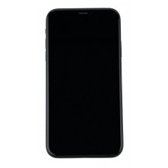 Brugt iPhone - iPhone XR 128GB Black med 1 års garanti (brugt) (ridset skærm - se billede)