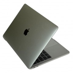 Brugt MacBook Pro - MacBook Pro 13" 2017 Retina i7 16GB 512SSD Touchbar Silver (brugt med mærker på skærm, blanke taster og små buler på cover/side)