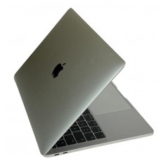 Brugt MacBook Pro - MacBook Pro 13" 2017 Retina i7 16GB 512SSD Touchbar Silver (brugt med mærker på skærm, blanke taster og små buler på cover/side)