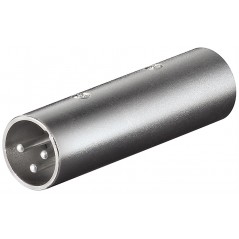 Adapter XLR han til XLR han