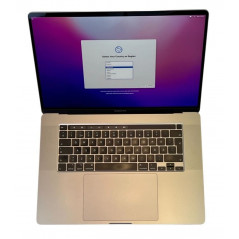 Brugt MacBook Pro - MacBook Pro 16-tommer 2019 med Touchbar i7 16GB 512GB SSD Space Gray (brugt med små mærker skærm og lidt blanke taster)